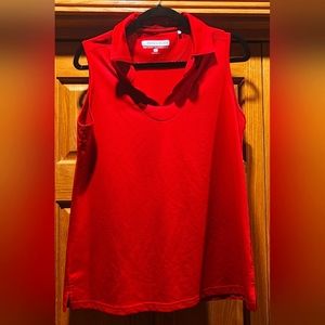 Pebble Beach Sleeveless Ladies Polo Sz XL